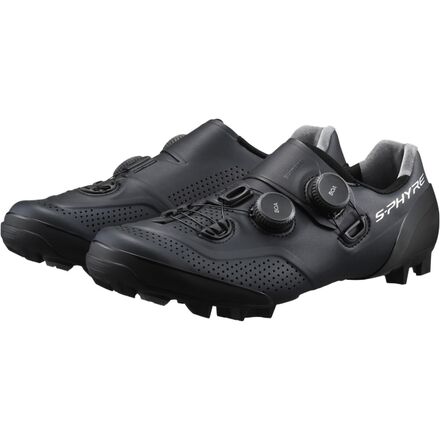 Shimano XC902 S-PHYRE Wide Cycling Shoe - Men's Black, 45.0