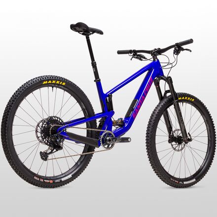 Santa Cruz Bicycles Tallboy Carbon CC X01 Eagle Mountain Bike Gloss Ultra Blue, XS