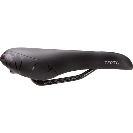 Terry Bicycles Butterfly Cromoly Gel Saddle - Women's Black, One Size
