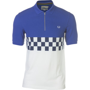 Checkerboard Cycling Shirt - Short Sleeve - Men's