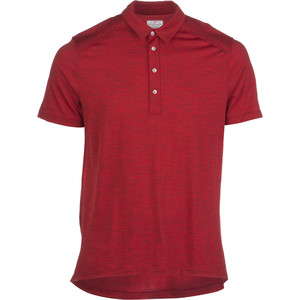 New Road Merino Wool Polo - Short Sleeve - Men's