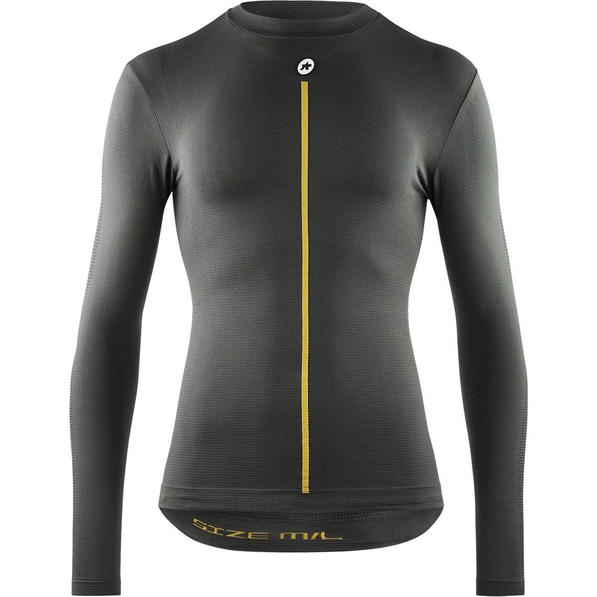 Assos Spring Fall Long-Sleeve Skin Layer P1 - Men's Anthracite Grey, I