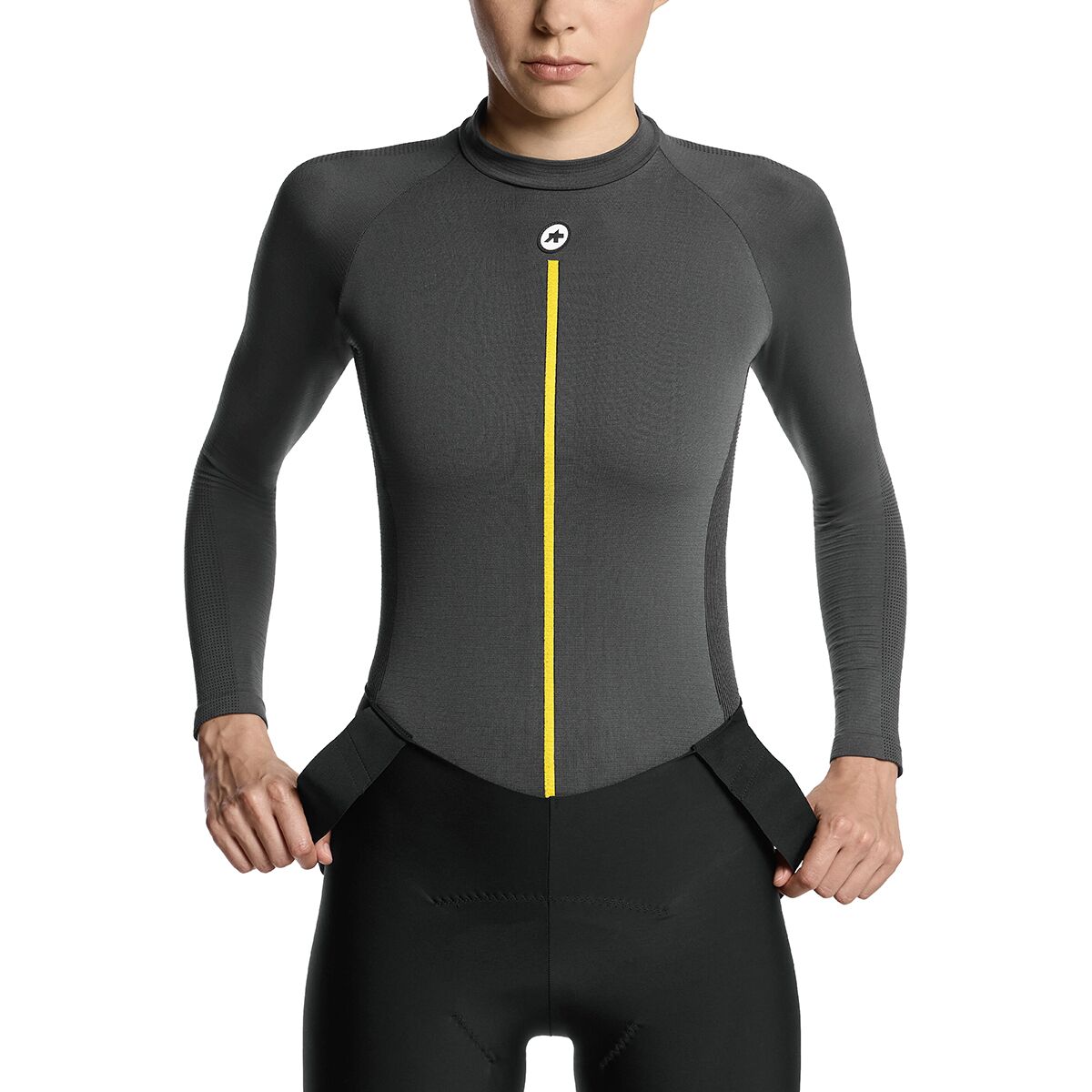 Assos Assos Spring Fall Long-Sleeve Skin Layer P1 - Women's Anthracite Grey, 0