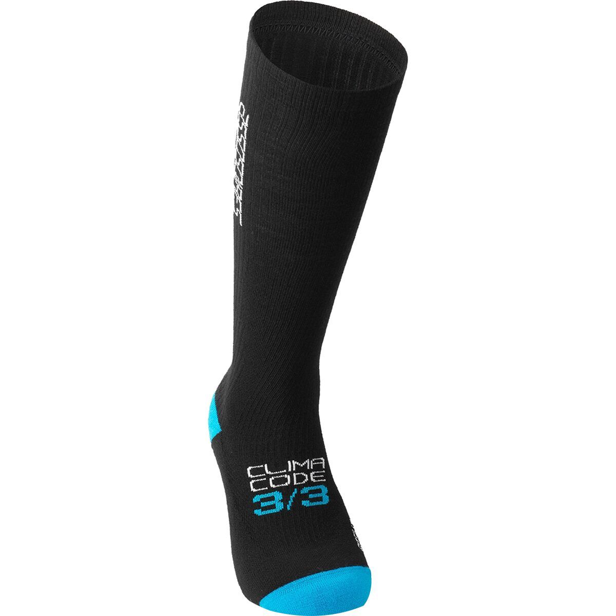 Assos Ultraz Winter FUGU Socks Black Series, 0 - Men's