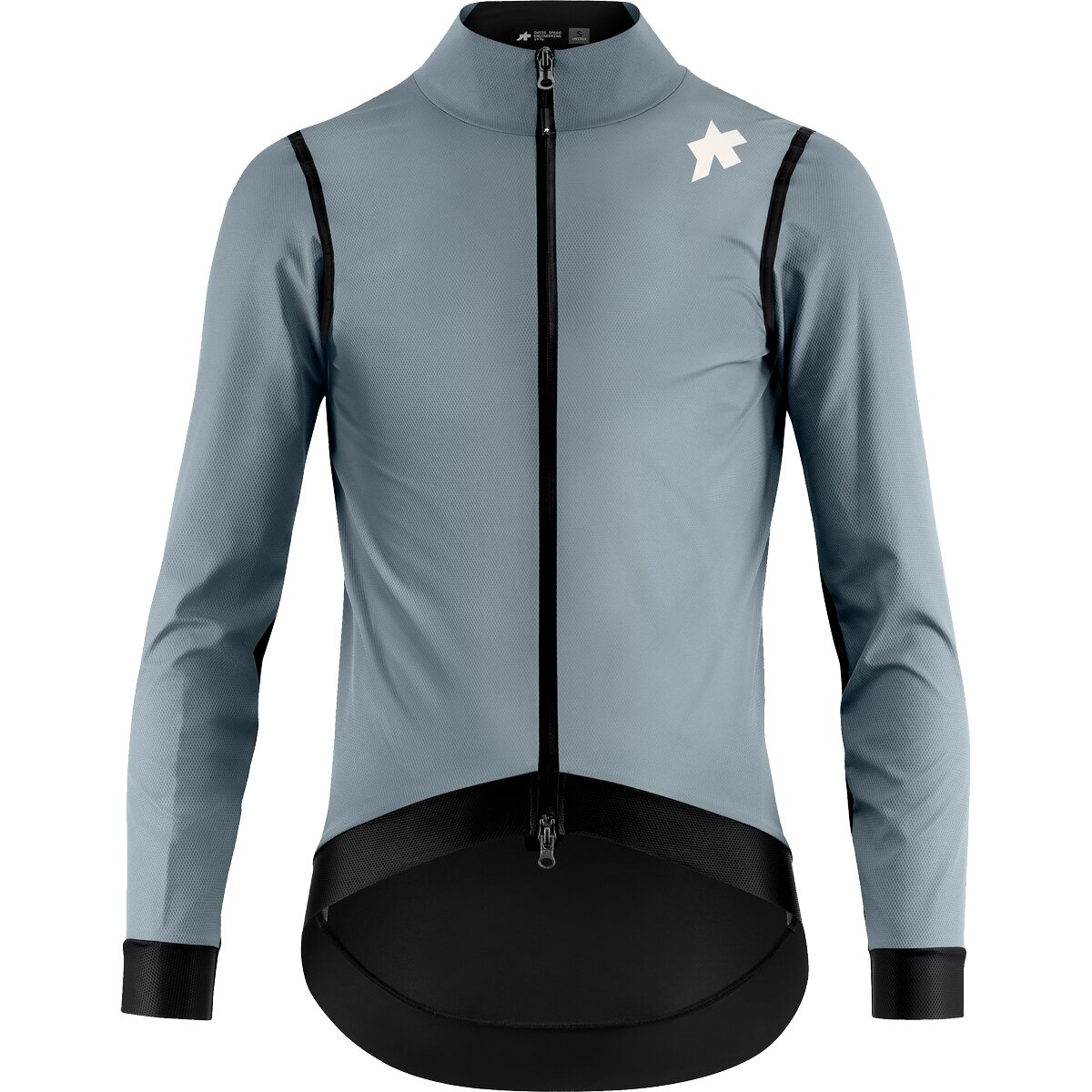 Assos Assos MILLE GTS STURMPRINZ Rain Jacket S11 Fanatic Silver, M - Men's - $585.00 at Competitive Cyclist