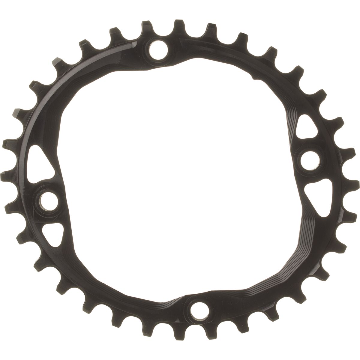 absoluteBLACK SRAM Oval Traction Chainring Black/104 BCD, 34t