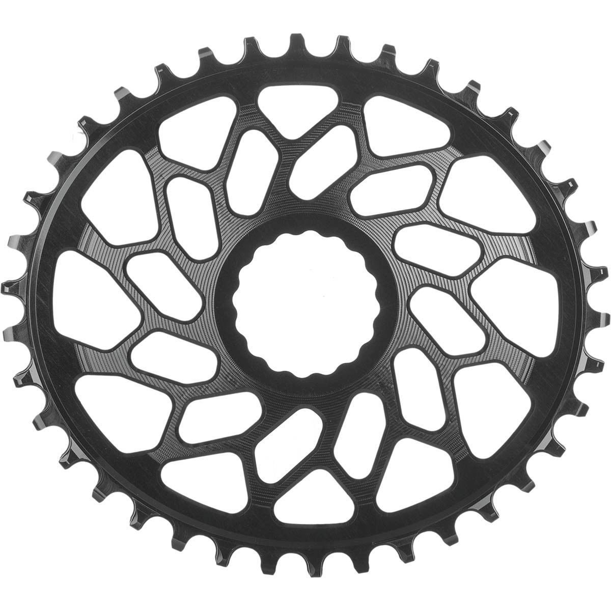 absoluteBLACK Easton Oval Direct Mount Chainring Black, 40t