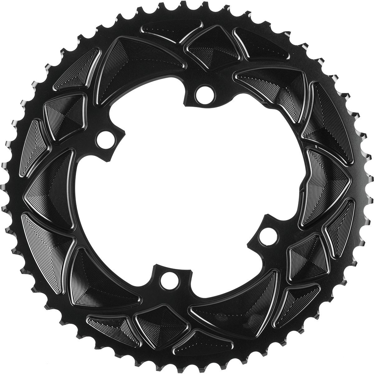 Absoluteblack absoluteBLACK Shimano Premium Round Road Ring Black, 34t