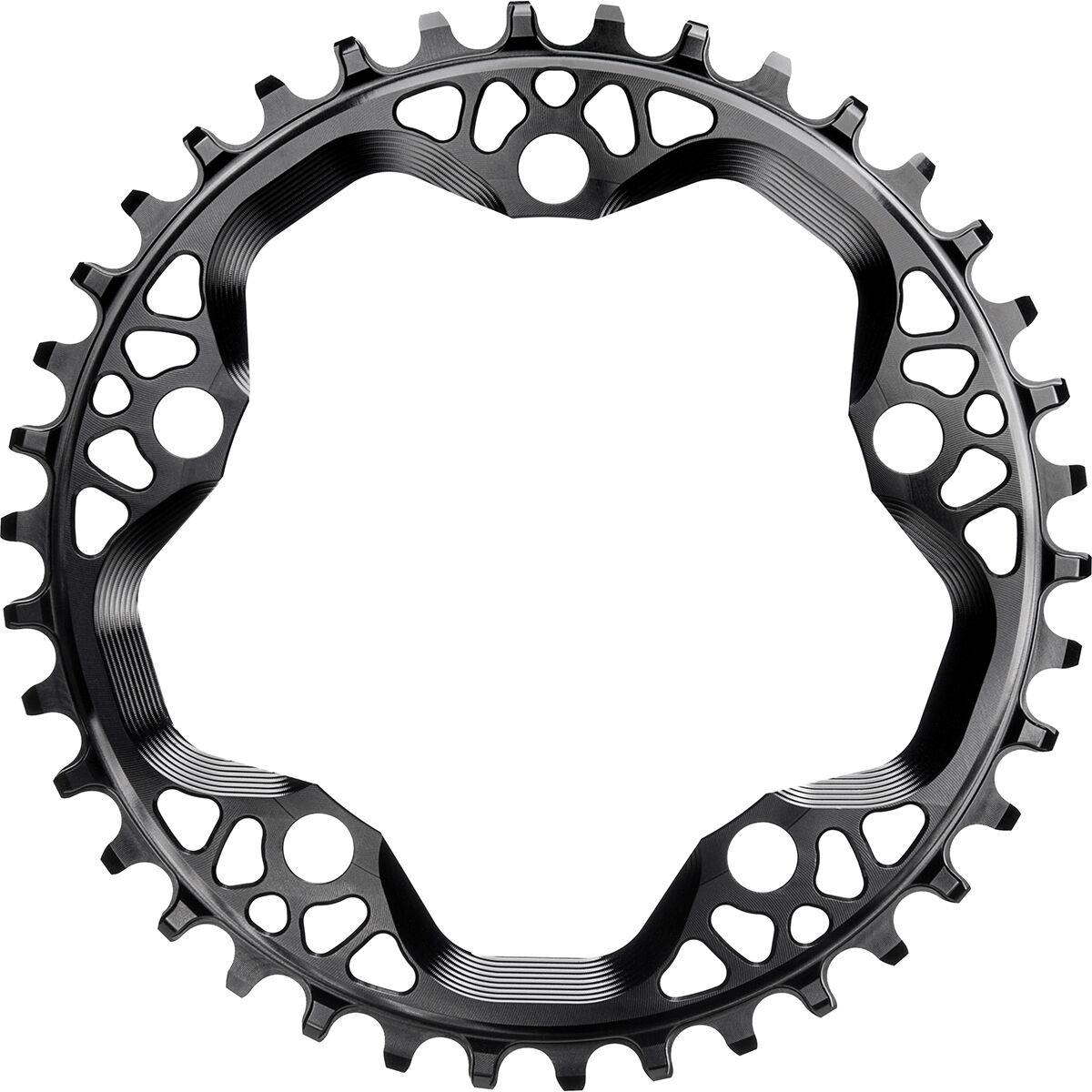 Absoluteblack absoluteBLACK 5-bolt Chainring Black, 38t x 130BCD