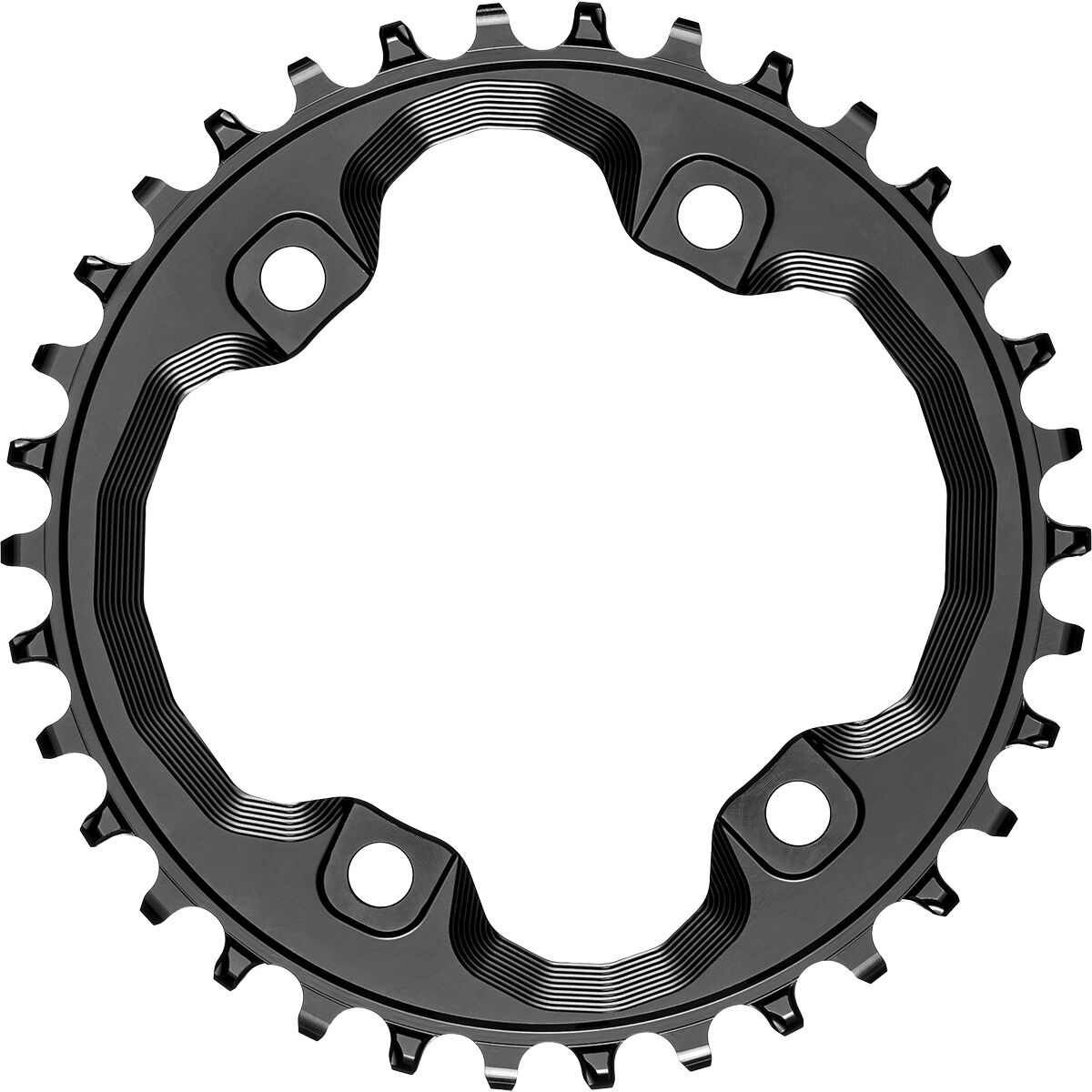 Absoluteblack absoluteBLACK XT M8000/MT700 Shimano Chainring Black, 32t + bolts