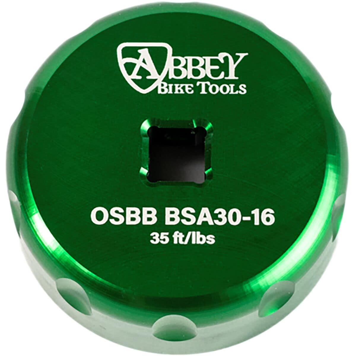 Abbey Bike Tools Bottom Bracket Socket - Single Sided BSA30 Green, BSA30 16-Notch