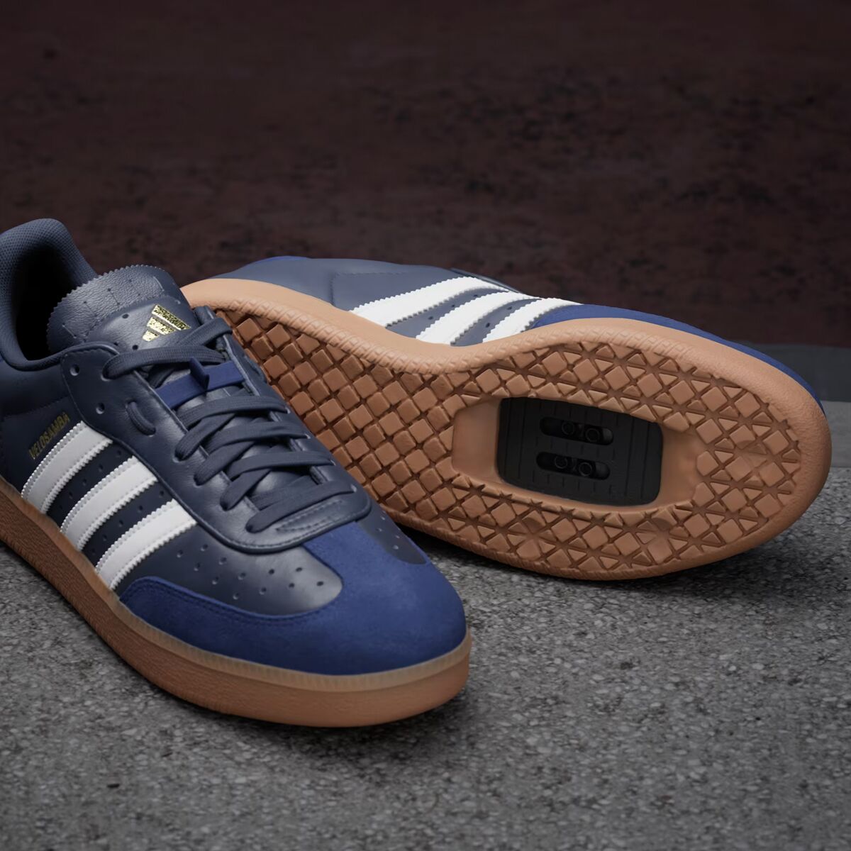 【Adidas コリア】 Velosamba Leather adidas Velosamba Leather Cloud White Crystal White Men's