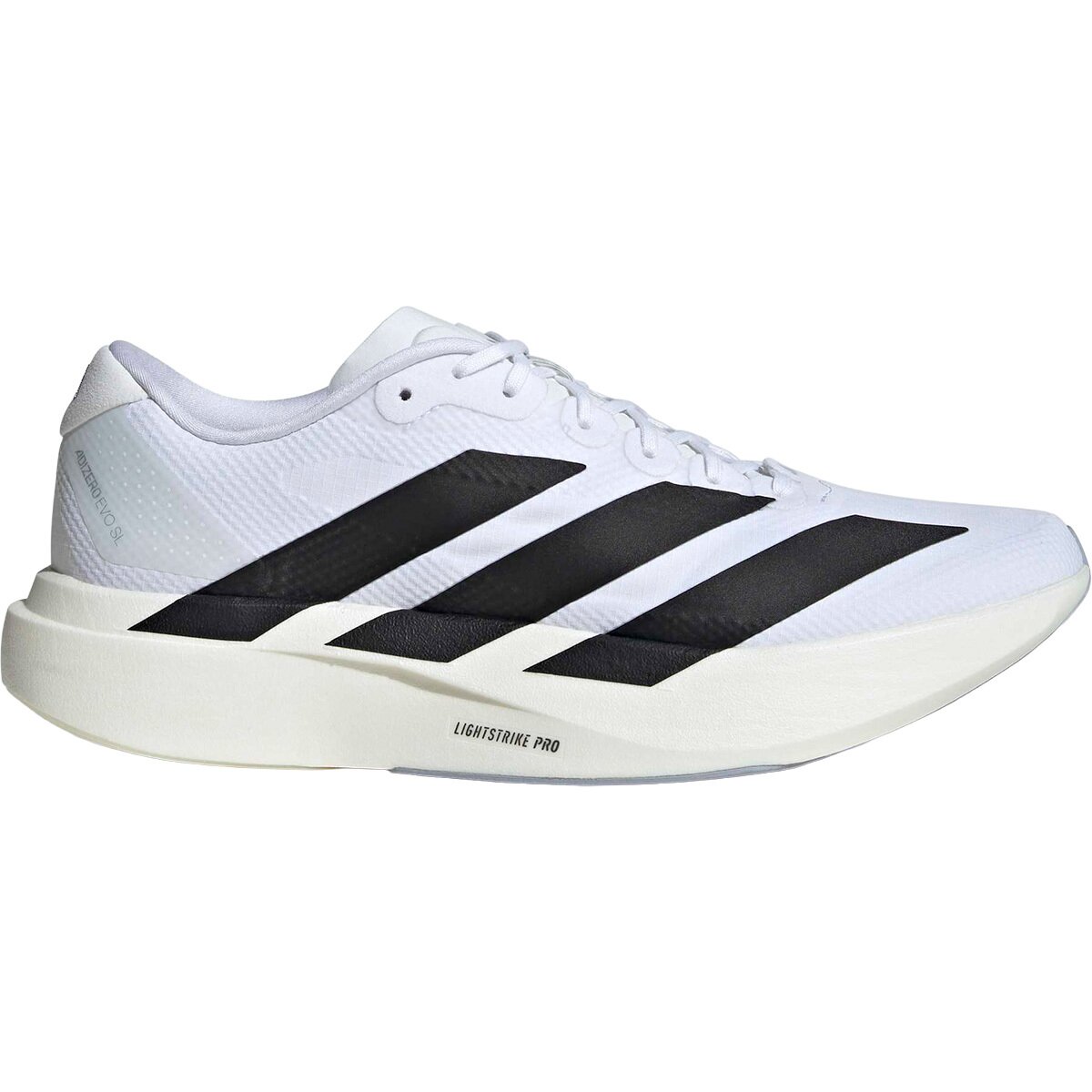 Adidas Adizero Evo SL Woven Running Shoe - Men's Ftwr White/Core Black/Dash Grey, 10.0