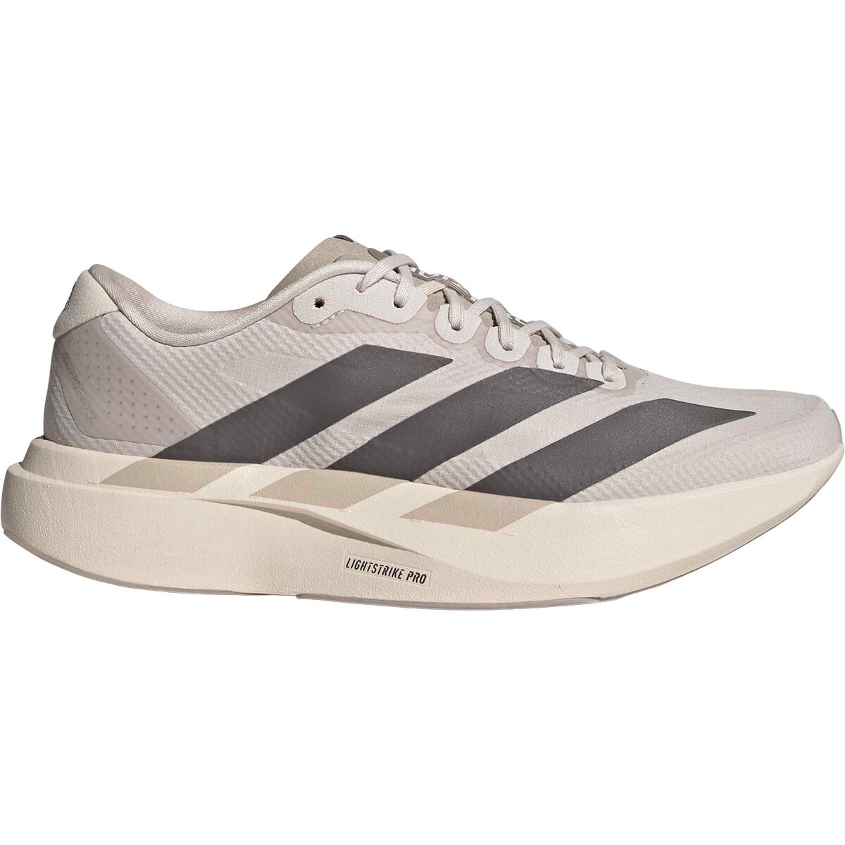 Adidas Adidas Adizero Evo SL Woven Running Shoe - Women's Putty Mauve/Charcoal/Iron Metallic, 9.0 - $119.96 at Competitive Cyclist