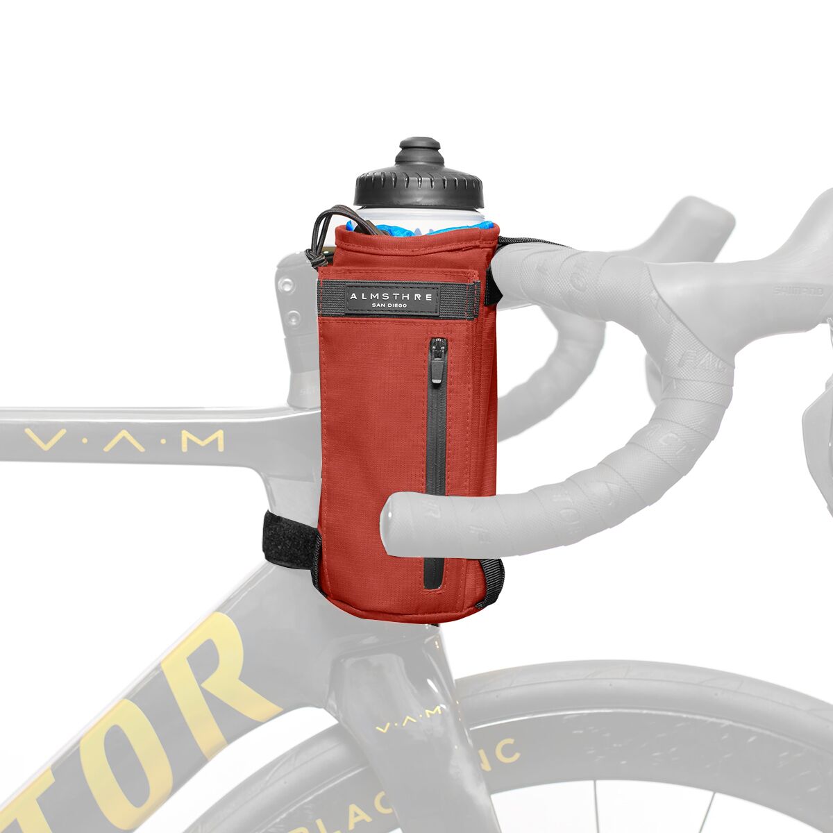 Almsthre ALMSTHRE Stem Feed Bag Rust Red, One Size