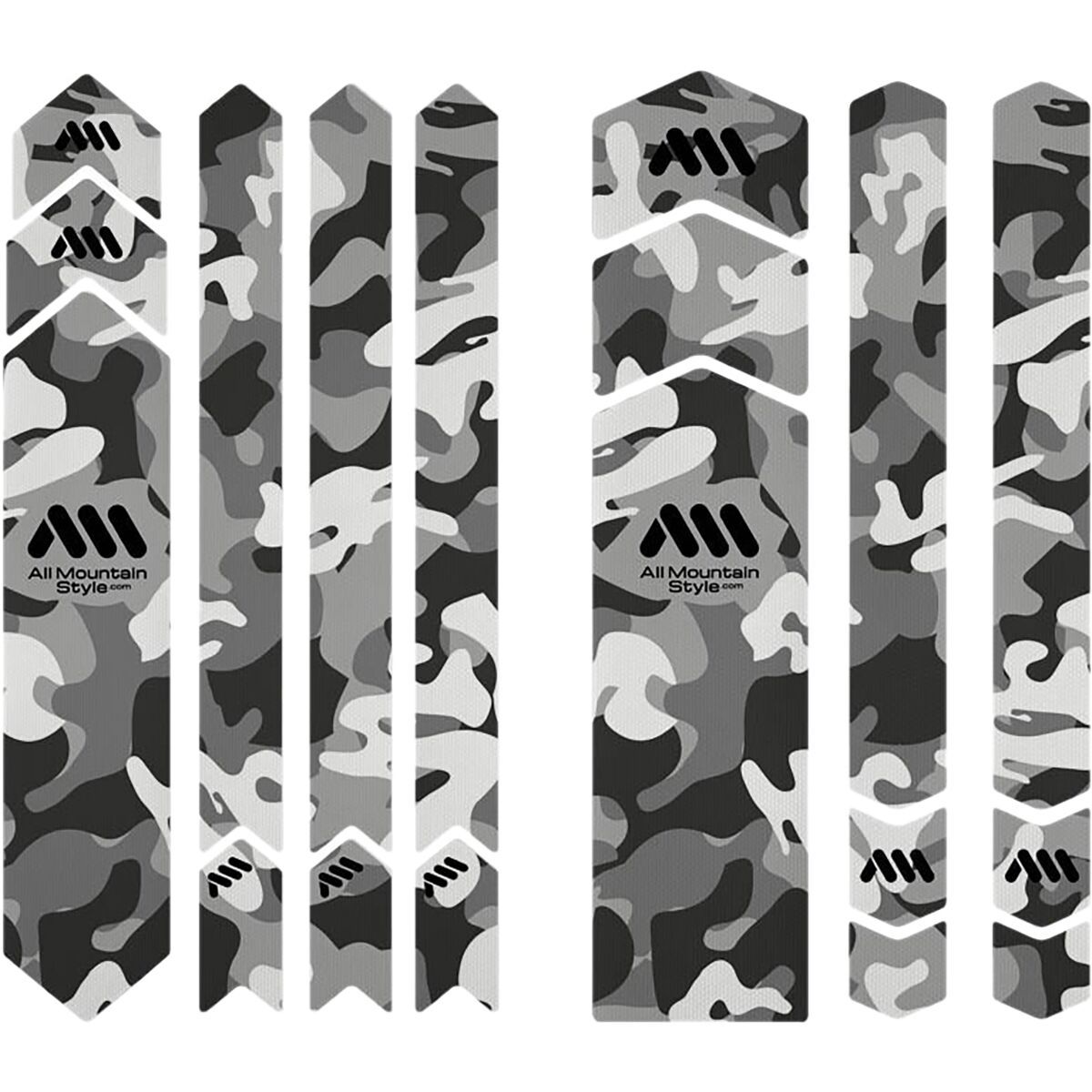 All Mountain Style All Mountain Style Honeycomb Frame Guard XXL One Size, Cheetah Grey