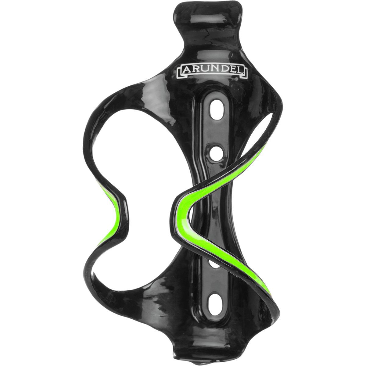 Arundel Mandible Water Bottle Cage Oil Slick Green, One Size