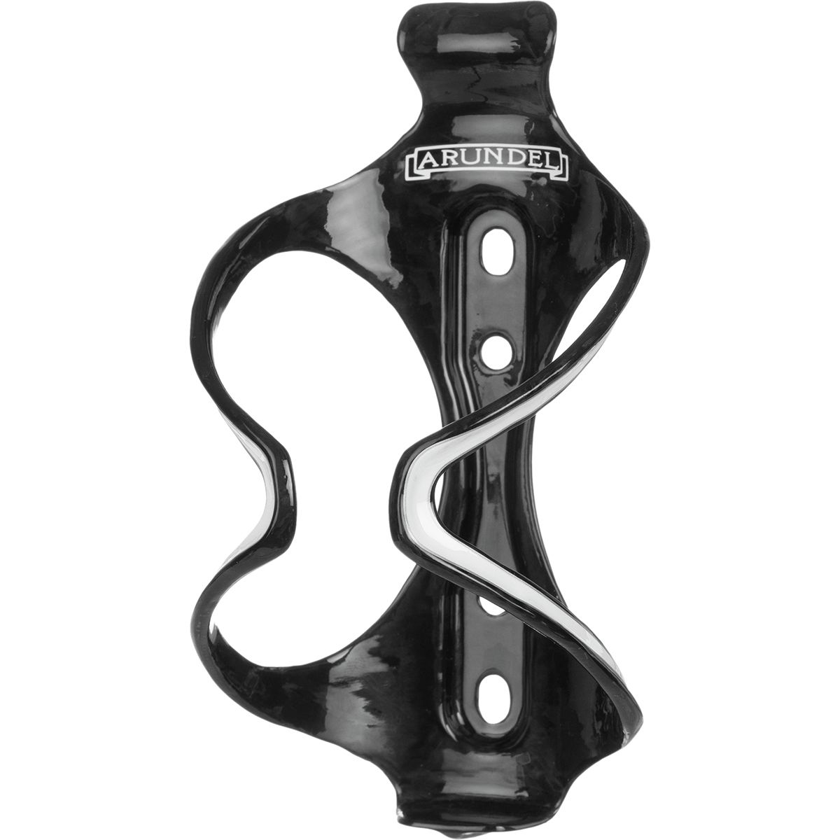 Arundel Mandible Water Bottle Cage Oil Slick White, One Size