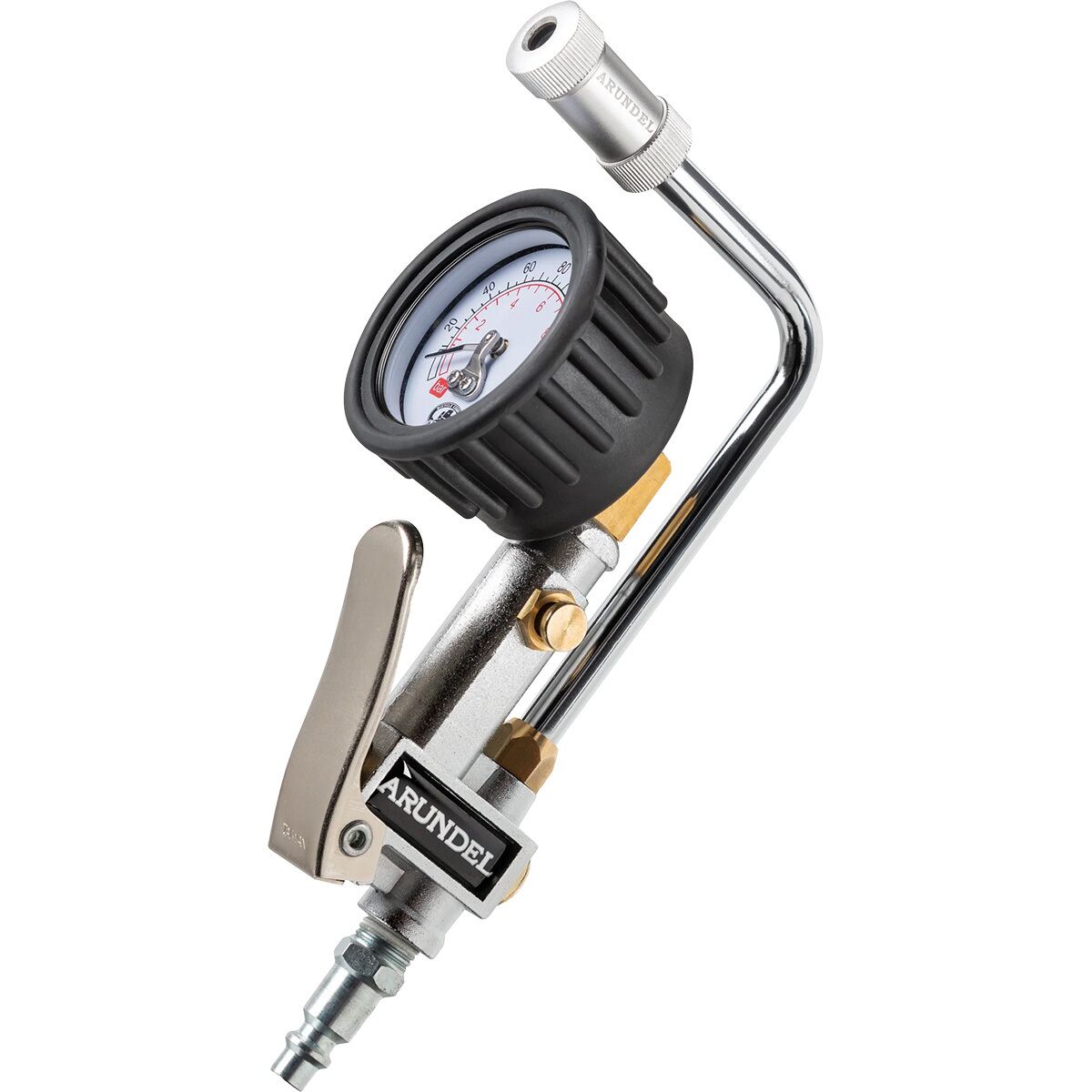 Arundel Arundel Shop Inflator One Color, Shrader Valve