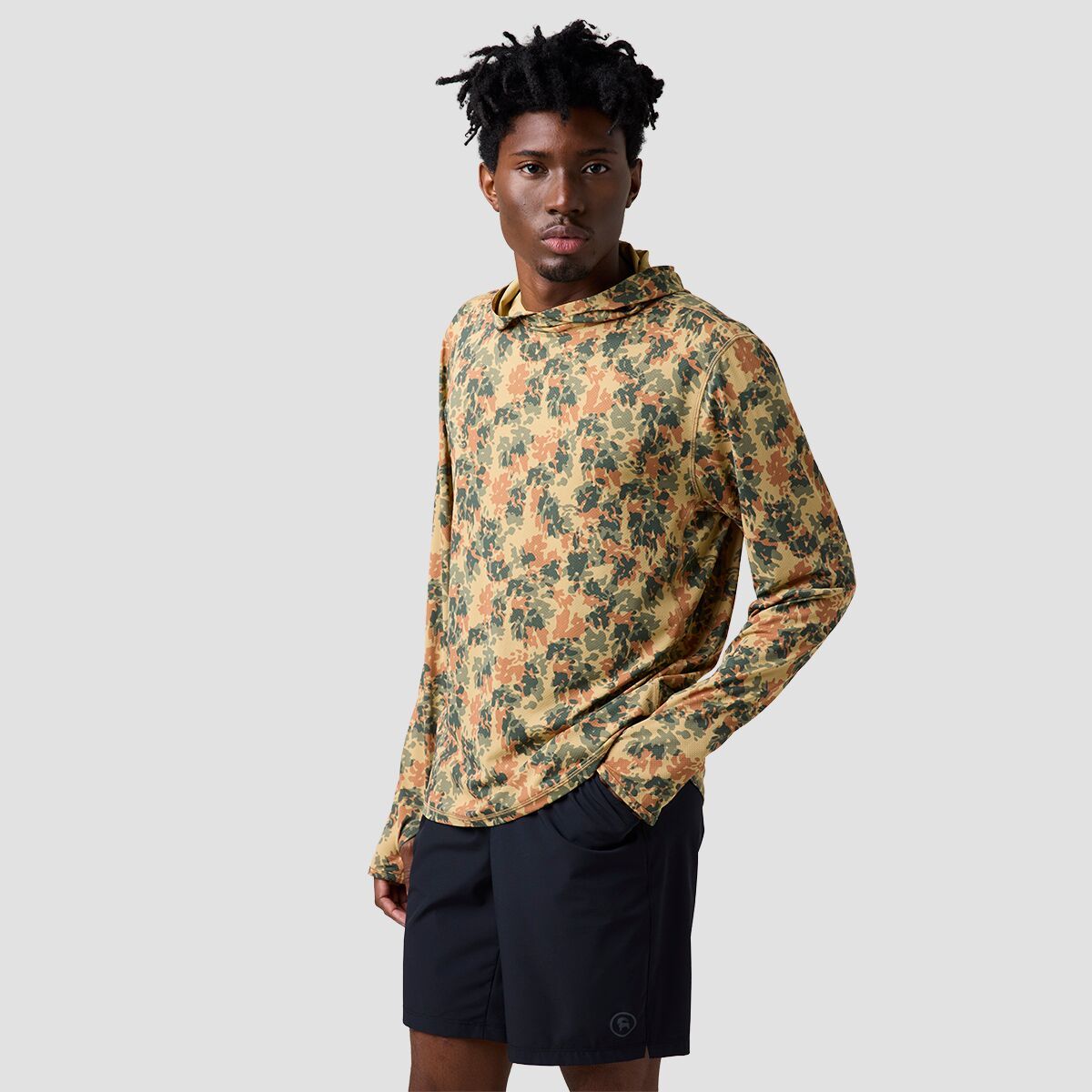 Backcountry Backcountry Tahoe Sun Hoodie - Men's Camo Print, S