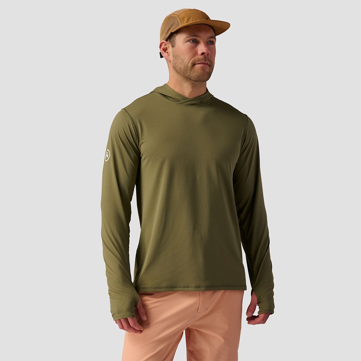 Backcountry Backcountry Tahoe Sun Hoodie - Men's Kalamata, S