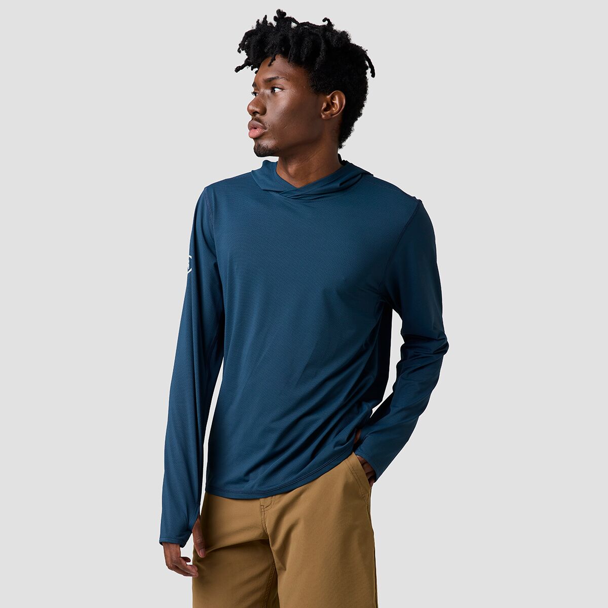 Backcountry Backcountry Tahoe Sun Hoodie - Men's Midnight Blue, S