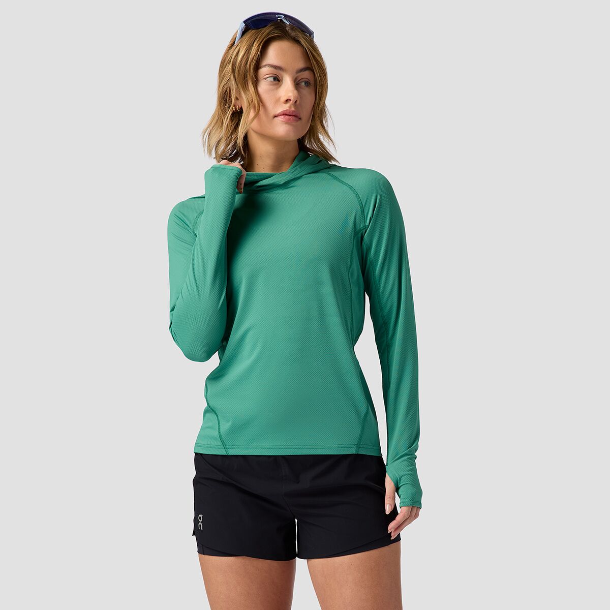 Backcountry Backcountry BGA Tahoe Sun Hoodie - Women's Gearhead Green, S - $48.30 at Competitive Cyclist