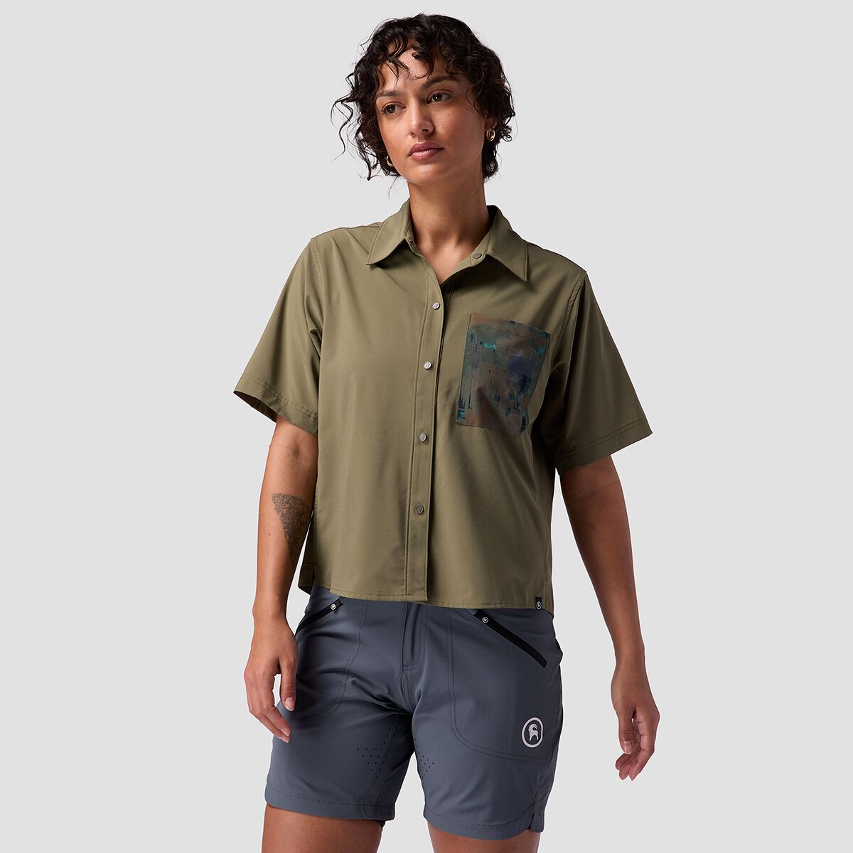 Backcountry Backcountry Slickrock Short-Sleeve Button-Up Jersey - Women's Kalamata, XXL