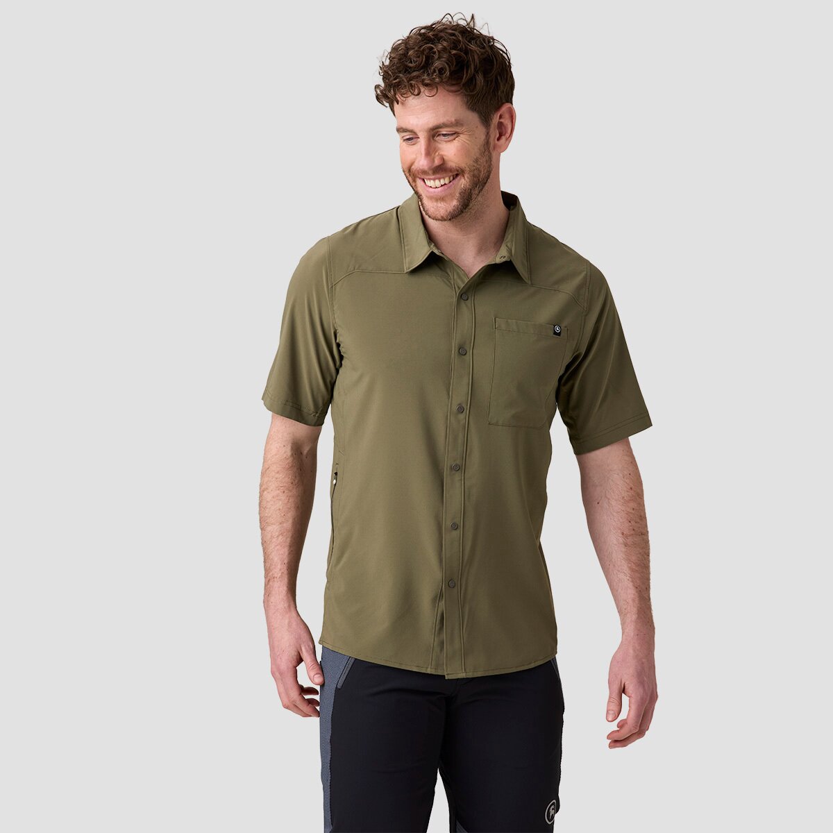 Backcountry Backcountry Slickrock Short-Sleeve Button-Up Jersey - Men's Kalamata, M