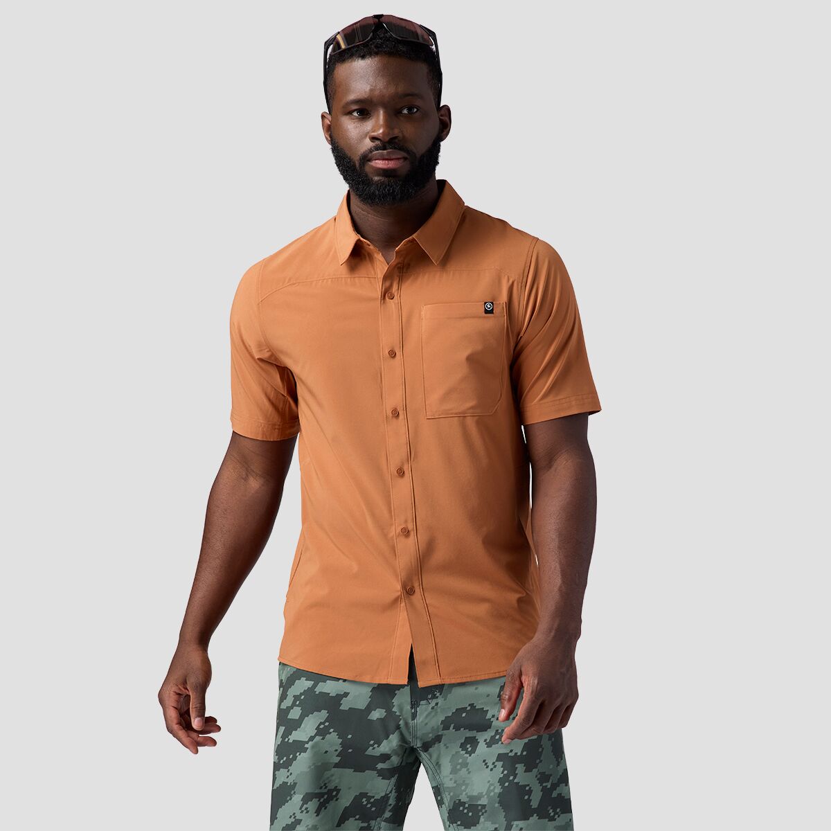Backcountry Backcountry Slickrock Short-Sleeve Button-Up Jersey - Men's Sierra, M
