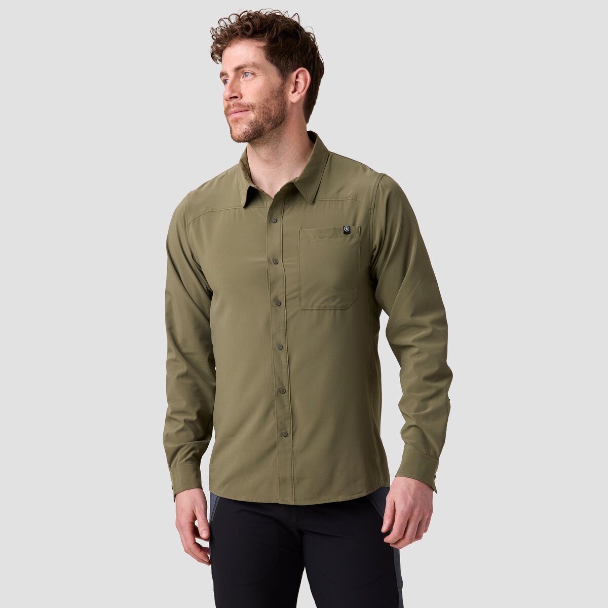 Backcountry Slickrock Long-Sleeve Button-Up Jersey - Men's Kalamata, S