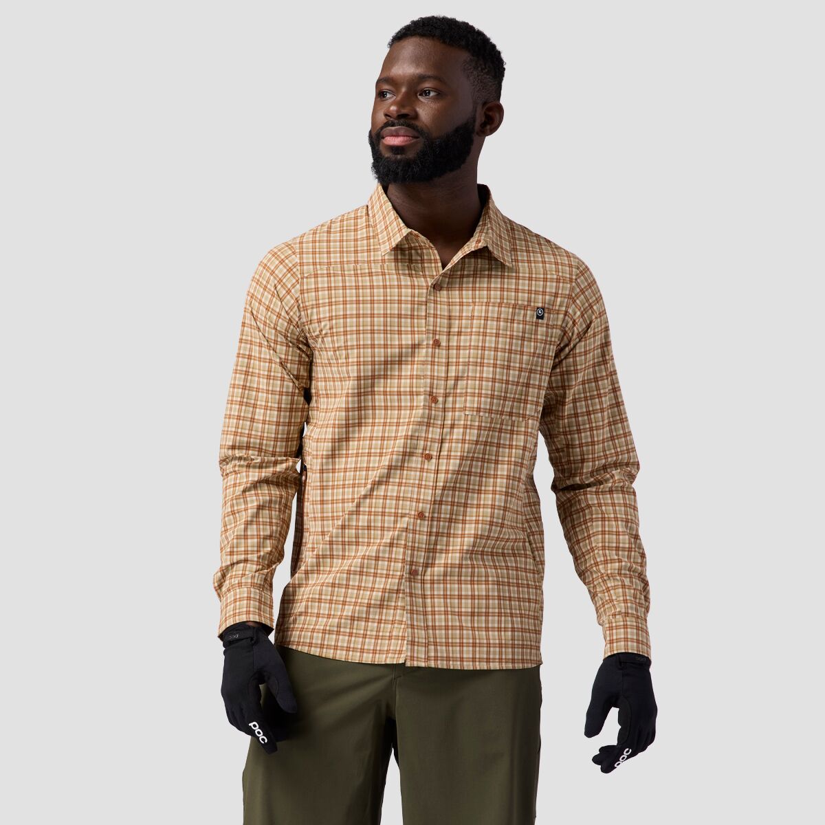 Backcountry Backcountry Slickrock Long-Sleeve Button-Up Jersey - Men's Starfish Dropout Plaid, L