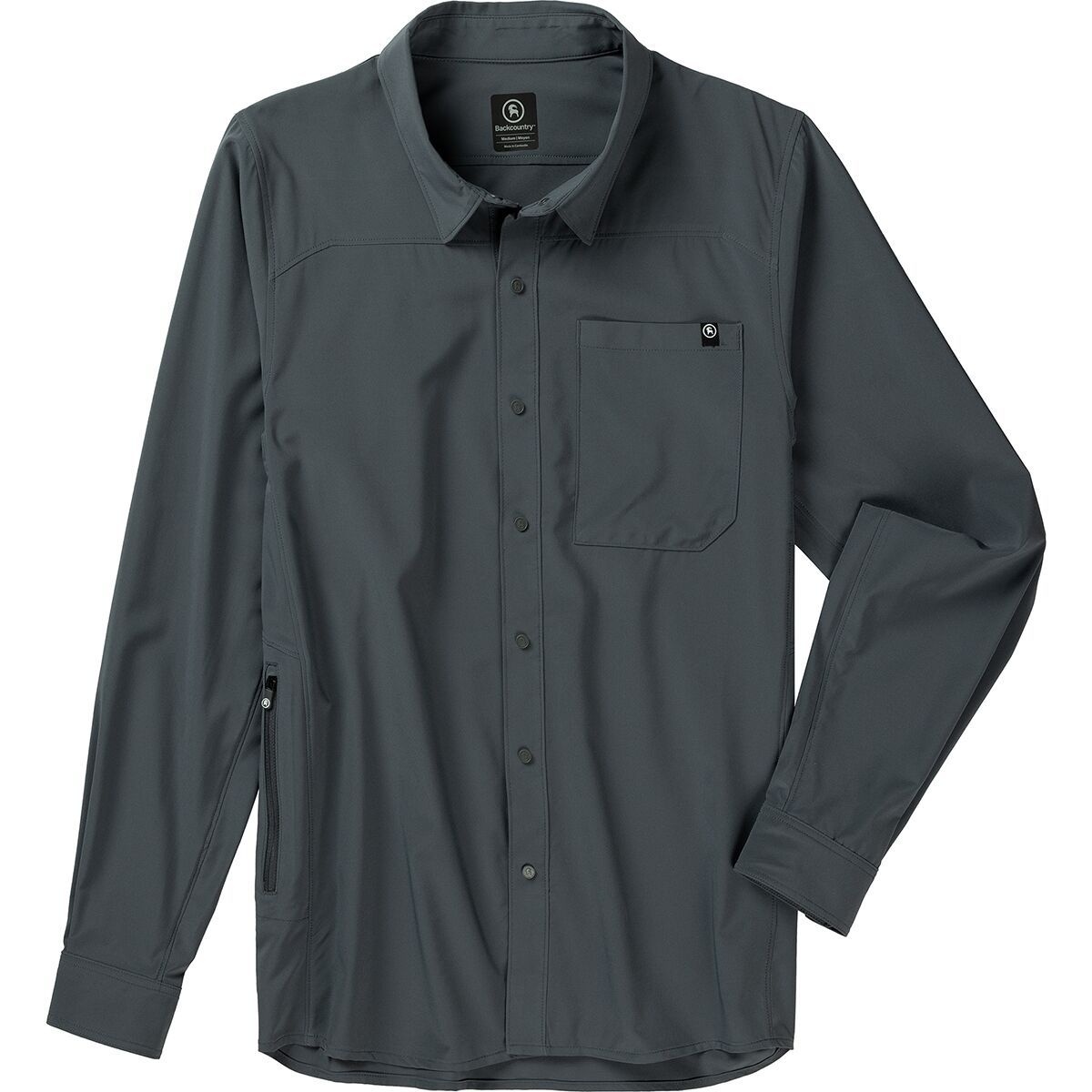 Backcountry Backcountry Slickrock Long-Sleeve Button-Up Jersey - Men's Turbulence, M