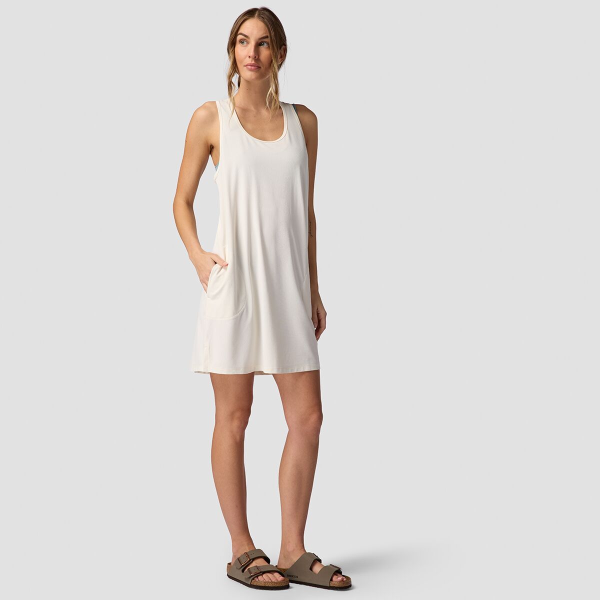 Backcountry Tahoe Sun Dress - Women's Egret, M
