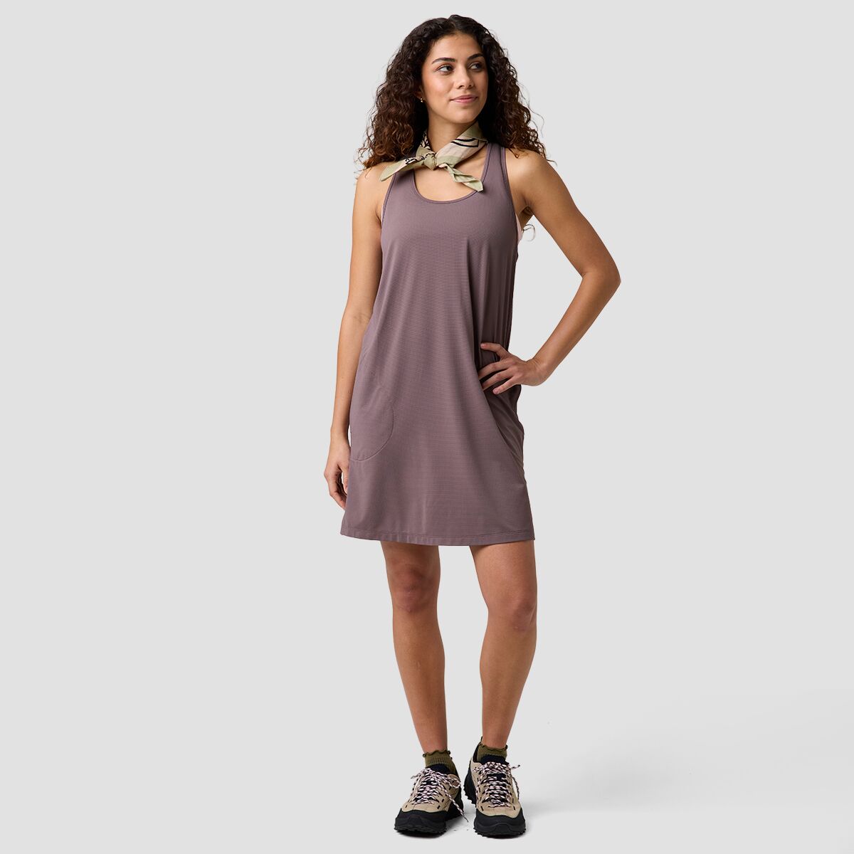 Backcountry Backcountry Tahoe Sun Dress - Women's Granite Plum, XS