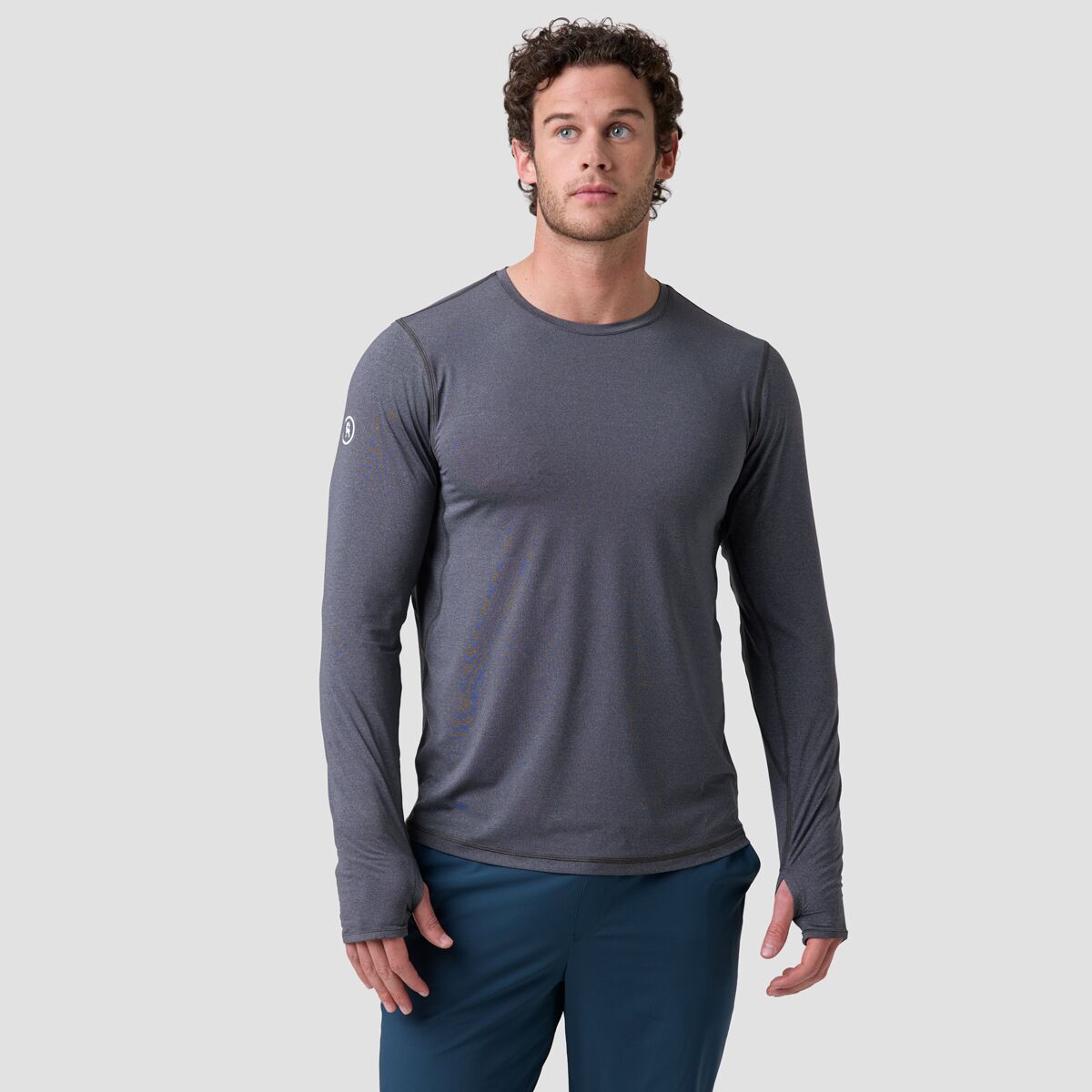 Backcountry Backcountry Tahoe Pro LT Sun Long-Sleeve Crew - Men's Black, S