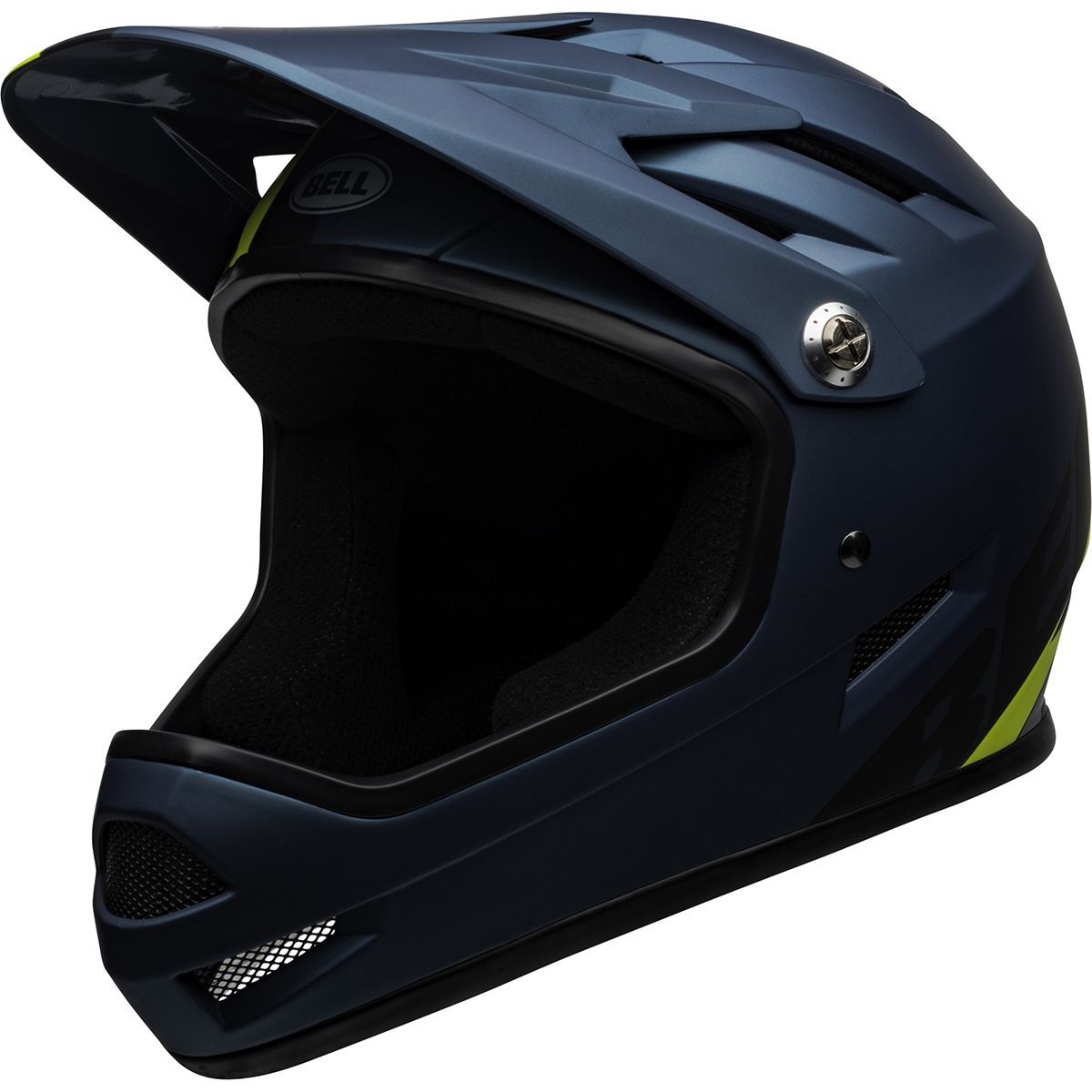 Bell Sanction Helmet Matte Blue/Hi-Viz, M