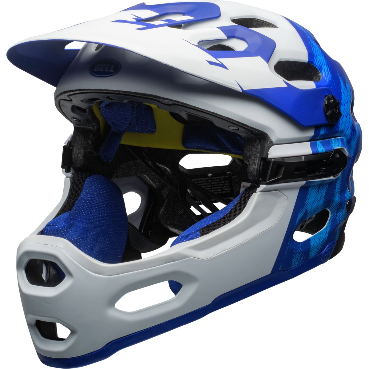 Bell super 3r blue clearance