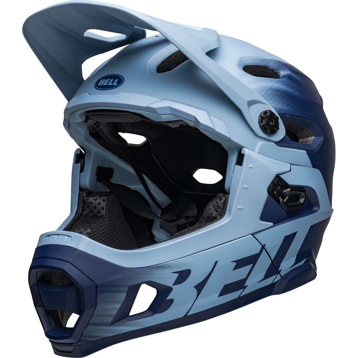Bell Super DH Mips Helmet Matte Light Blue/Navy, S