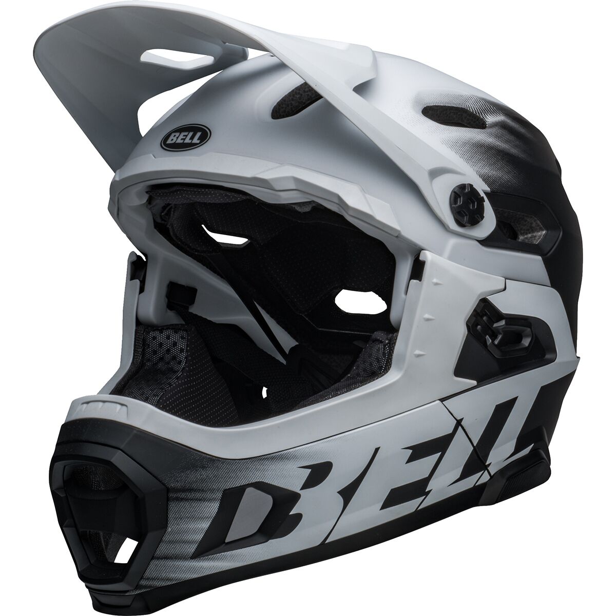 Bell Super DH Mips Helmet Matte Black/White, M