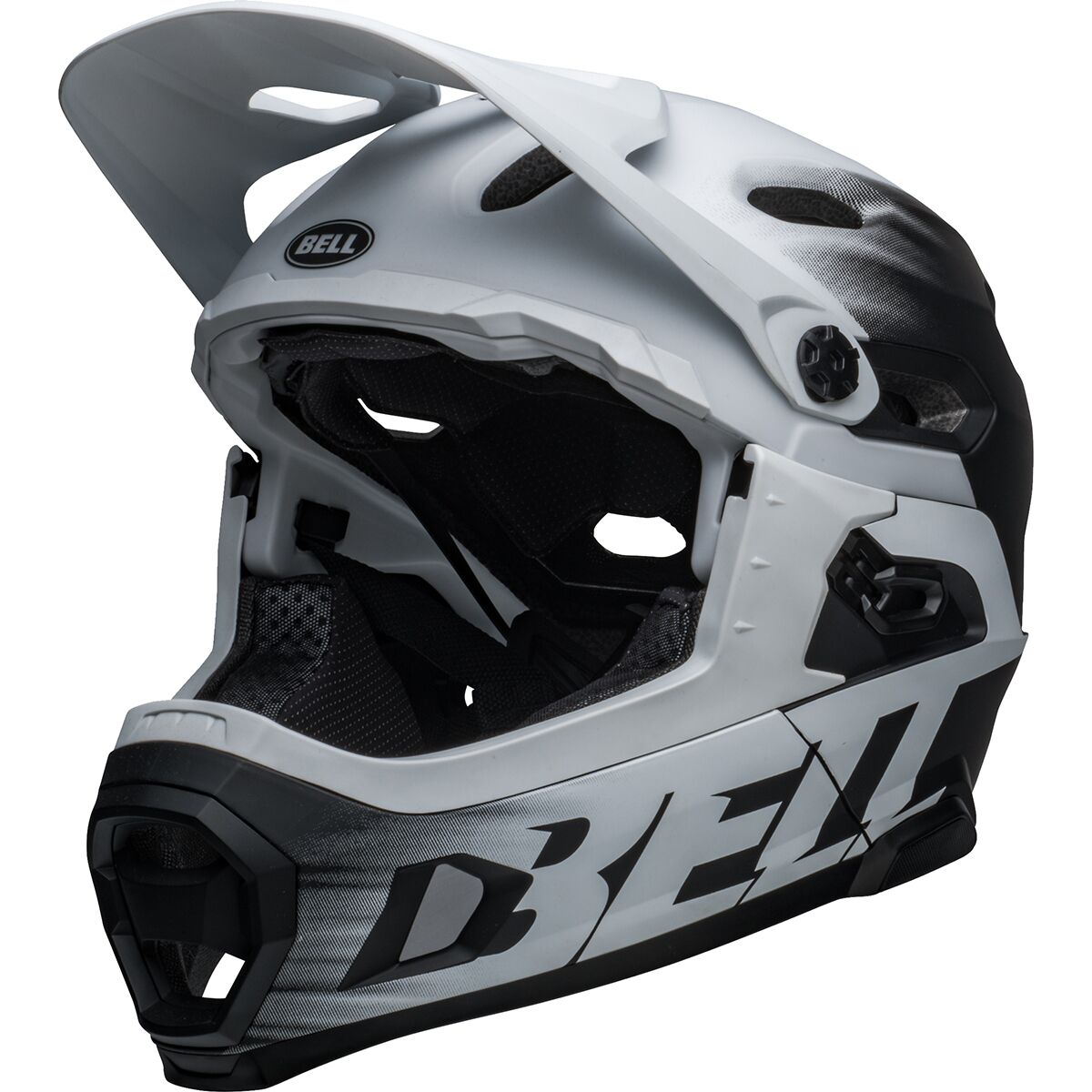 Bell Super DH Mips Helmet Matte Black/White, S