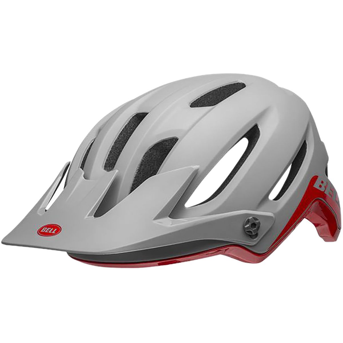 Bell 4Forty Mips Helmet Cliffhanger Matte/Gloss Gray/Crimson, M