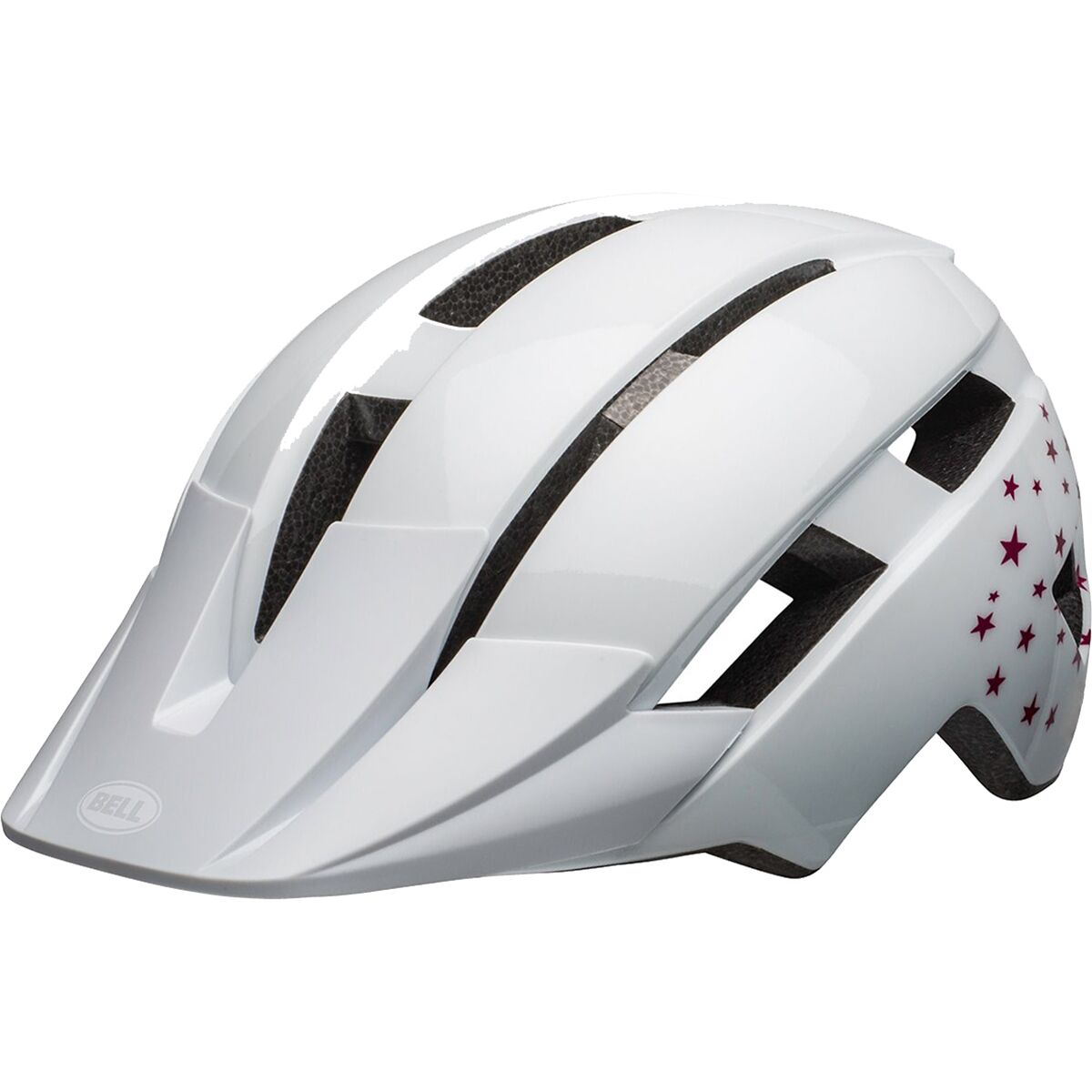 Bell Sidetrack II Helmet - Kids' White Stars, Youth