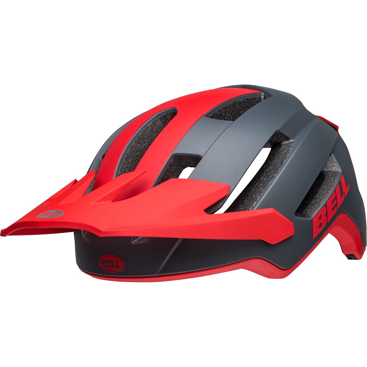 Bell | 4Forty Air Mips Helmet Men's | Size Medium In Matte Gray/red