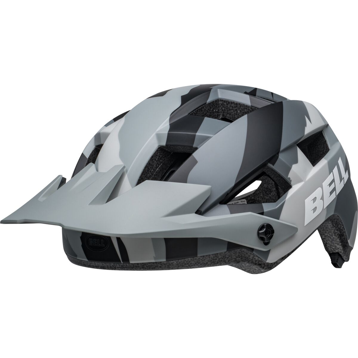 Bell Spark 2 Mips Helmet in Matte Gray Camo - Size: S/M