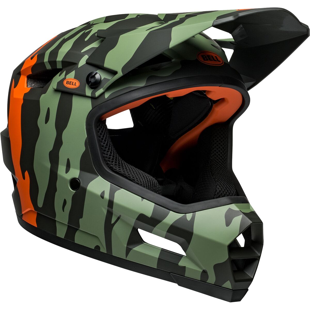 Bell Sanction 2 DLX Mips Helmet Matte Dark Green/Orange, XL