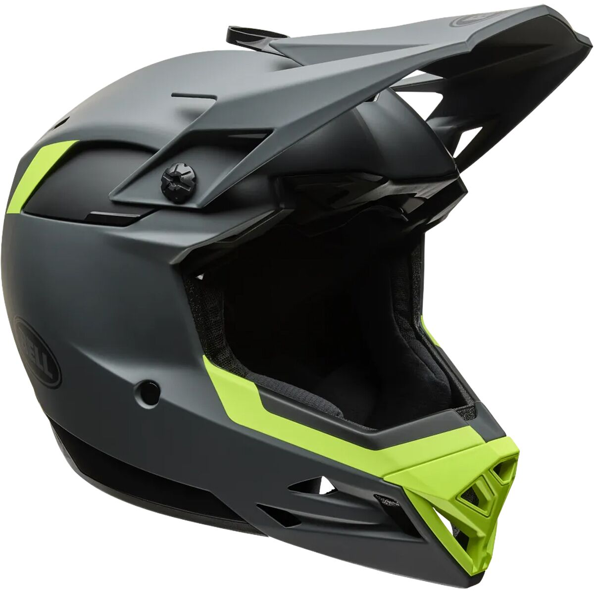 Bell Full-10 Mips Helmet Black/Yellow Mount, L