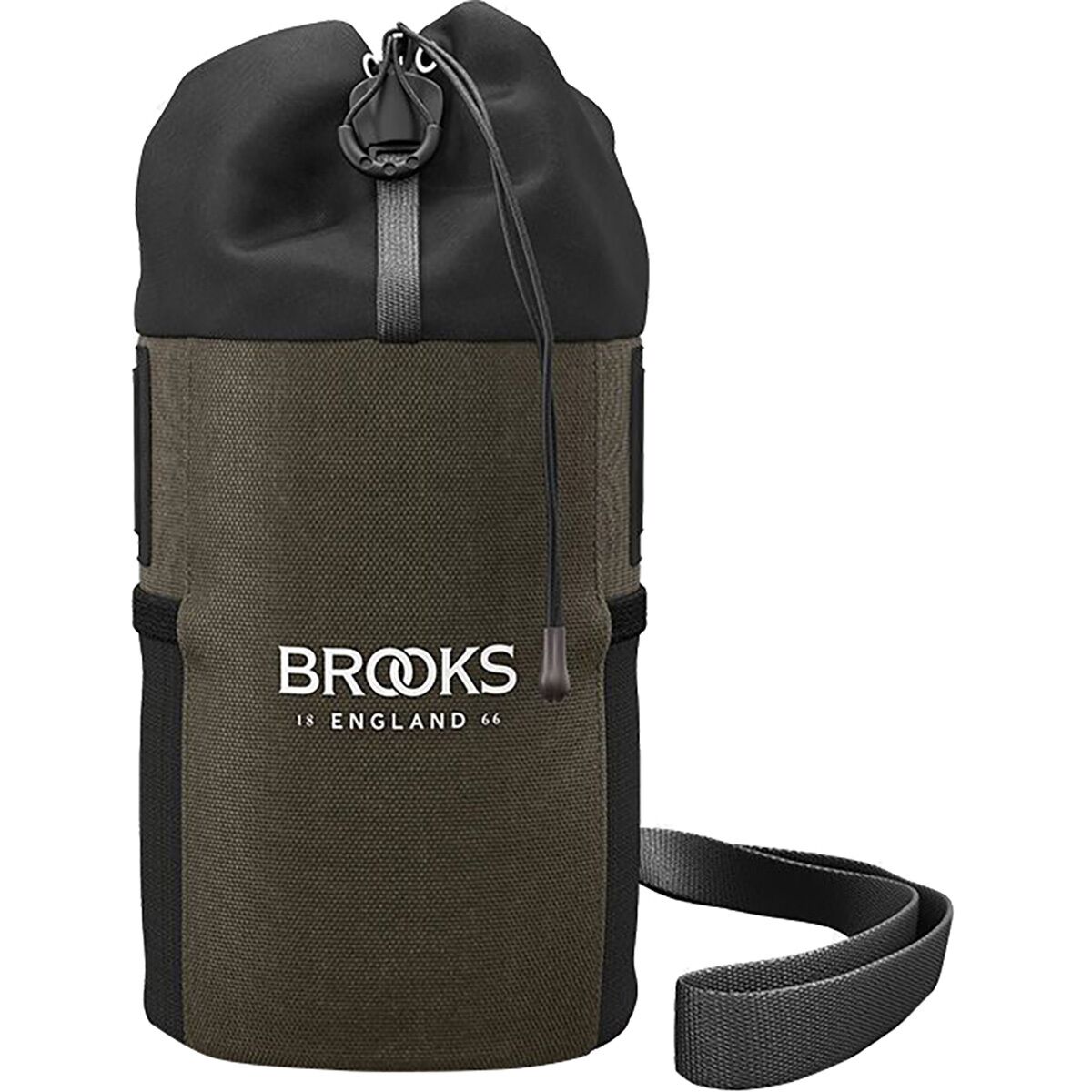 Brooks England Brooks England Scape Feed Pouch Mud Green, One Size - $50.00 at Competitive Cyclist