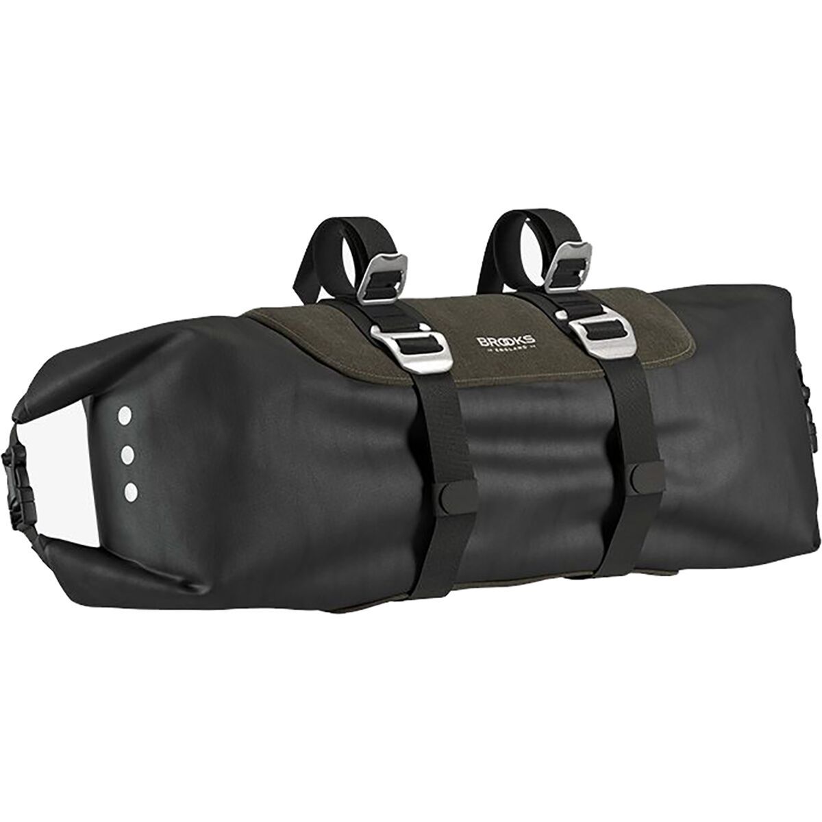 Brooks England Scape Handlebar Roll Mud Green, One Size