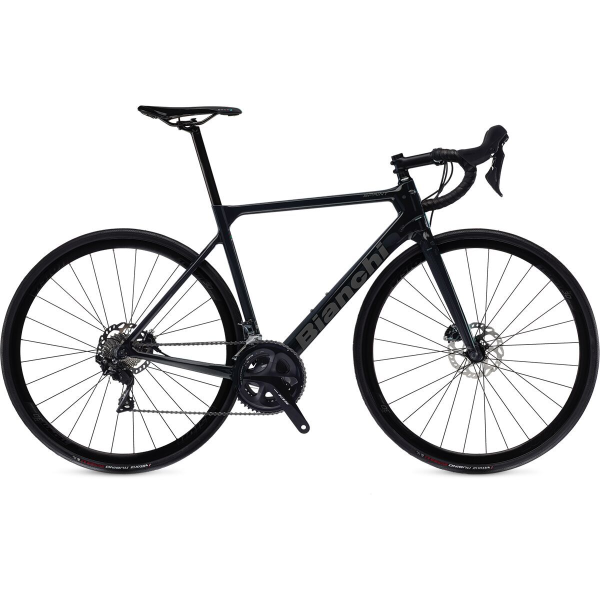 Bianchi Sprint Disc 105 Road Bike Black Gloss, 57cm